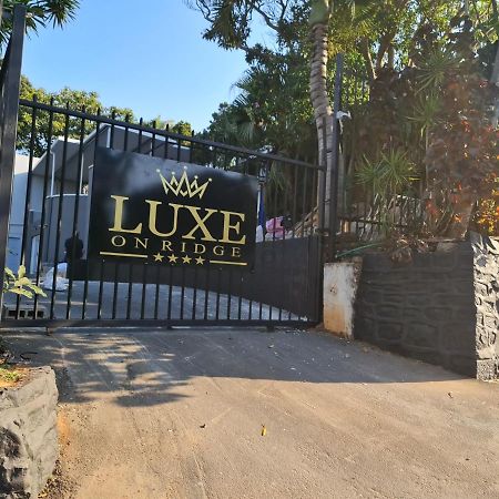 Luxe On Ridge Boutique Hotel Durban Exteriér fotografie
